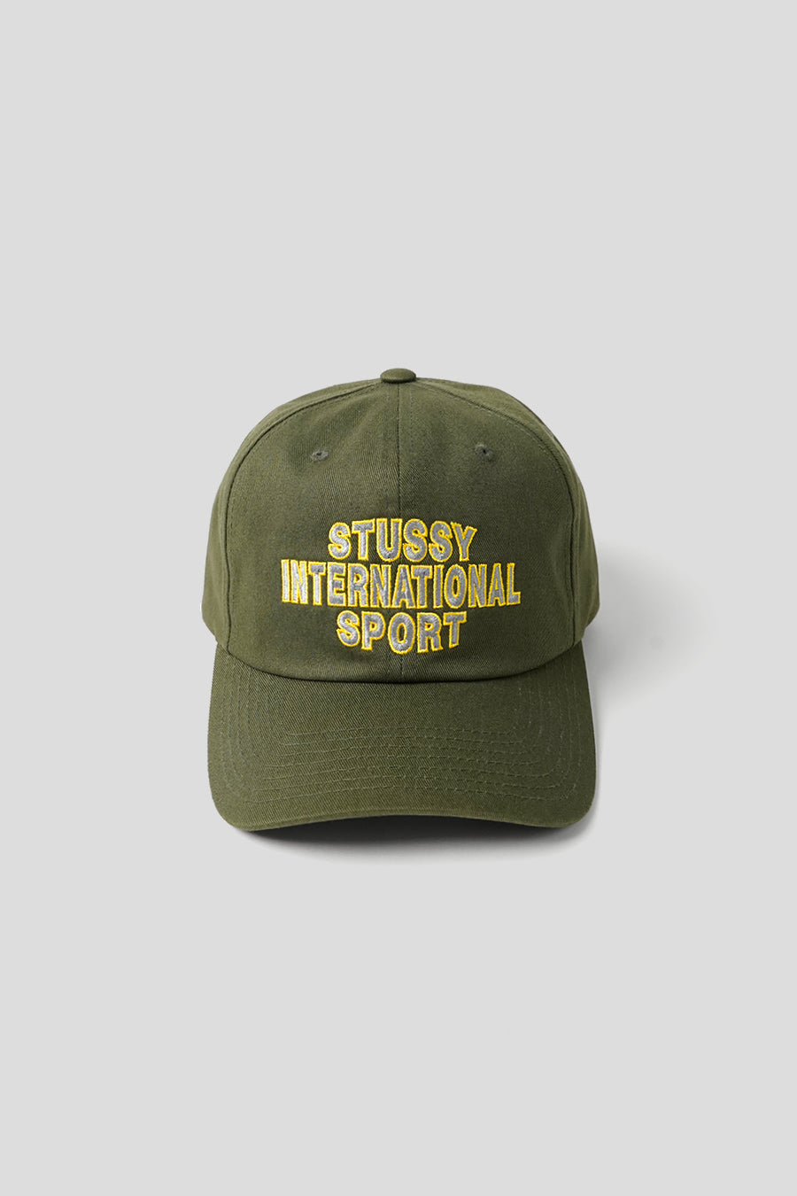 Stussy Style Sport Cap 162 Olive detail 3