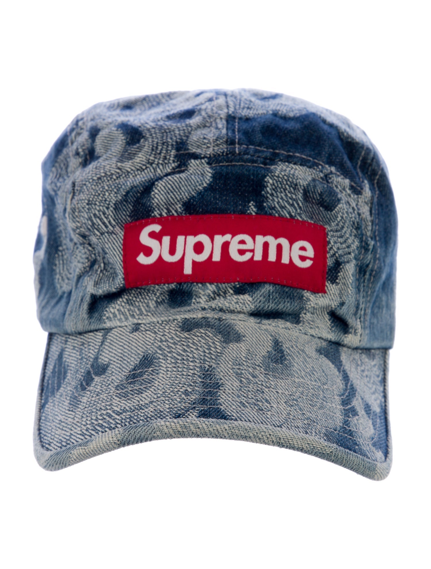 Supreme Style Denim Cap 164 Stone detail 2