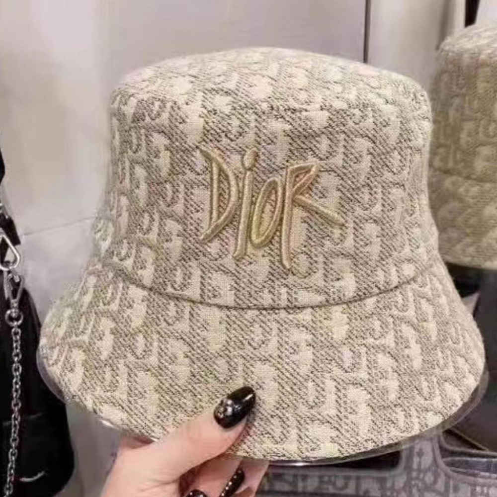 Dior Style Bucket Hat 171 Cream detail 2