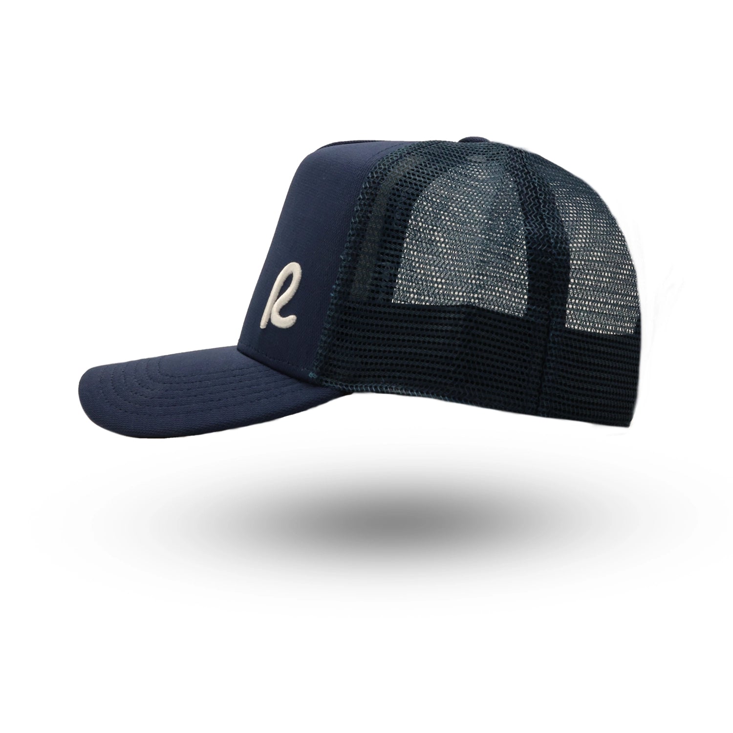 Essentials Style Trucker Hat 172 Navy detail 3