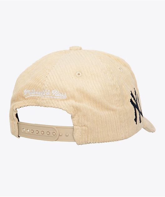 Yankees Style Corduroy Cap 177 Cream detail 2