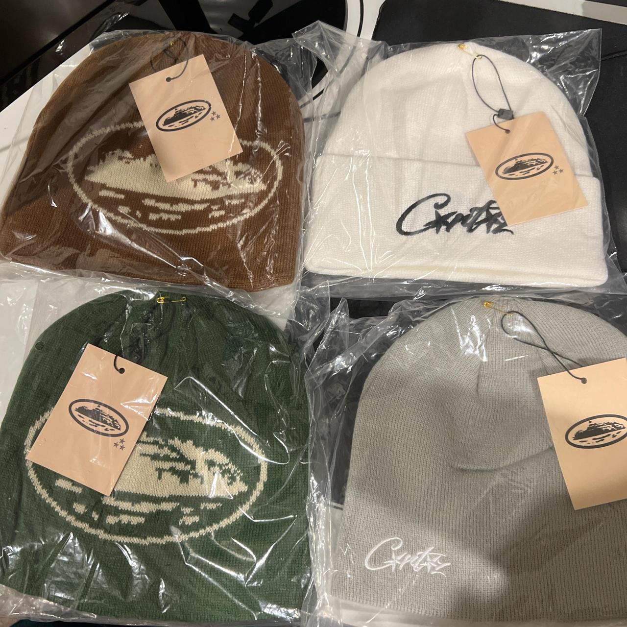 Corteiz Style Cuffed Beanie 179 Sand detail 3