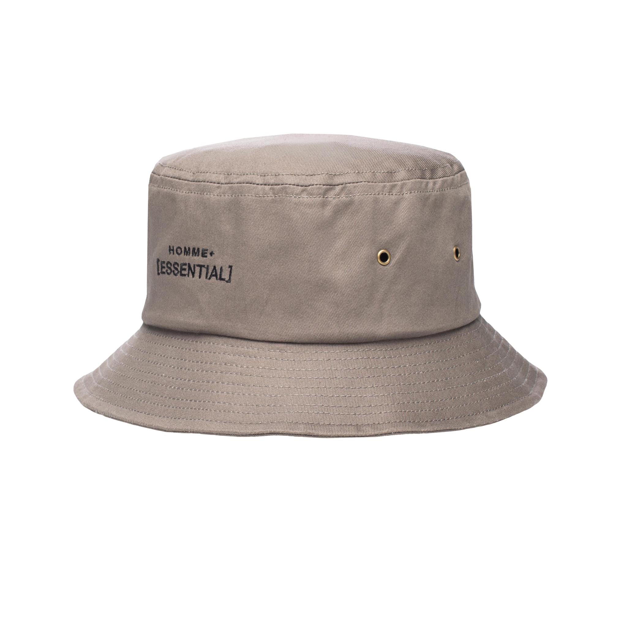 Essentials Style Bucket Hat 181 Charcoal detail 2