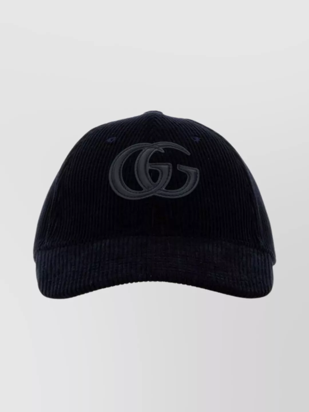 Gucci Style Corduroy Cap 192 Black detail 2