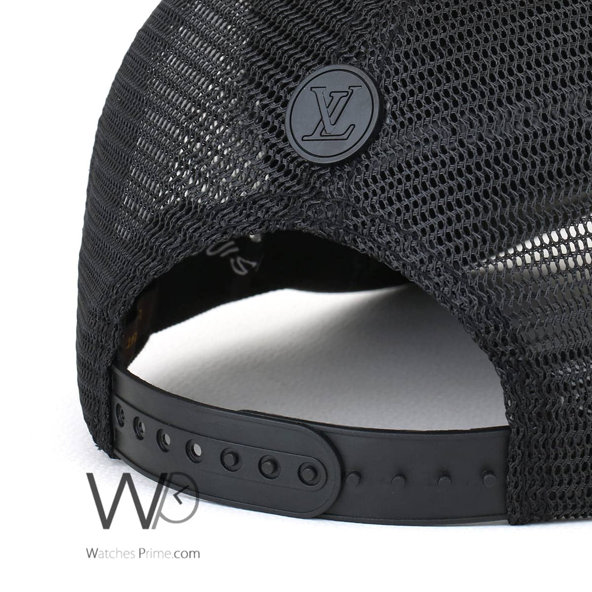 LV Style Trucker Hat 199 Charcoal detail 4