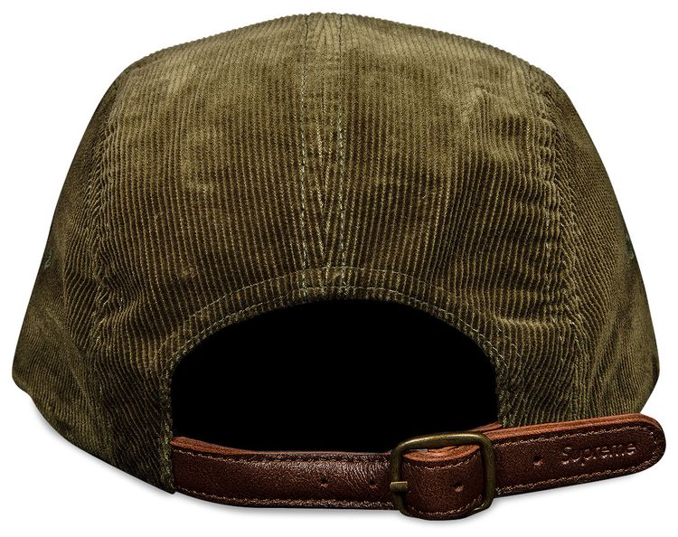 Supreme Style Corduroy Cap 223 Olive detail 3