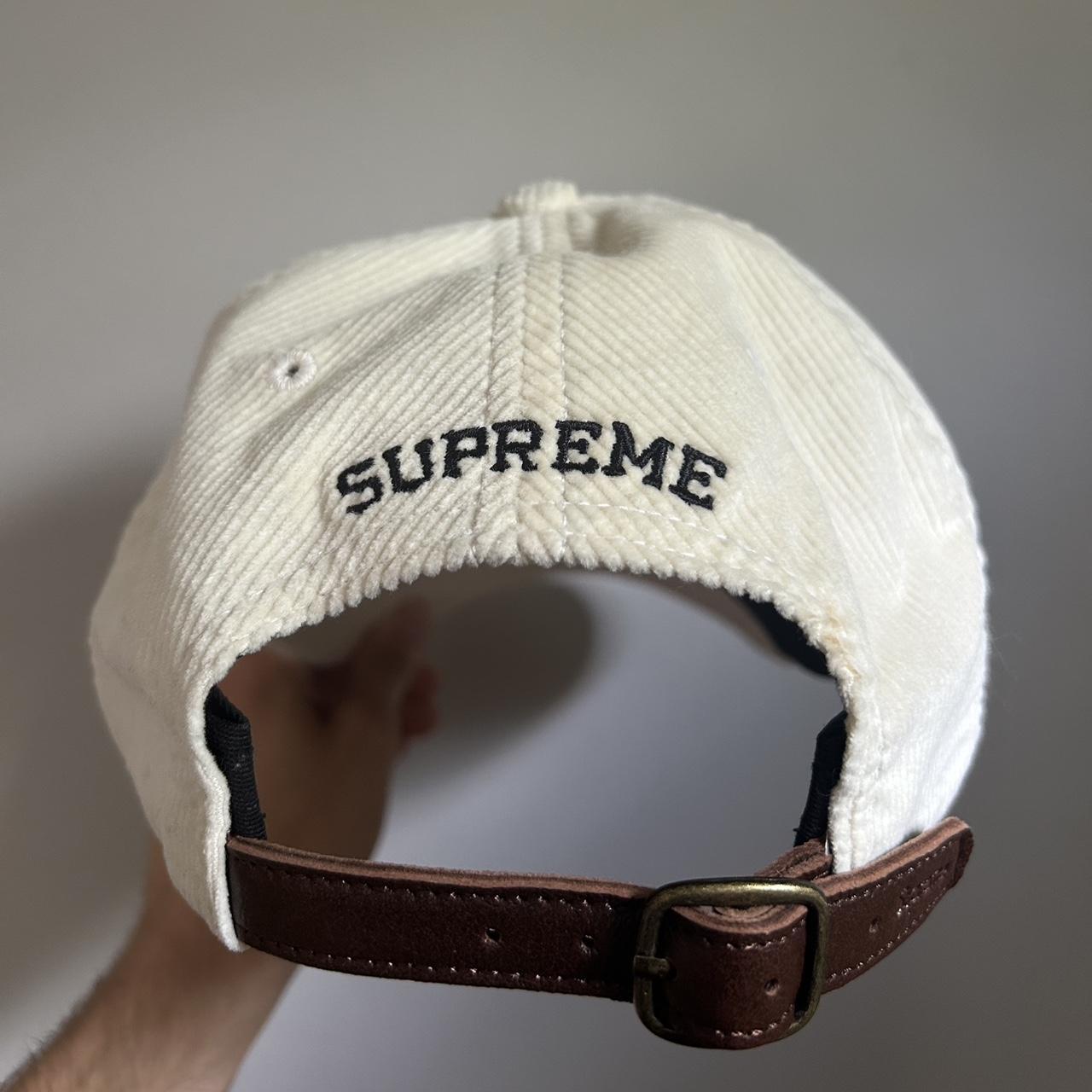 Supreme Style Corduroy Cap 224 Cream detail 2