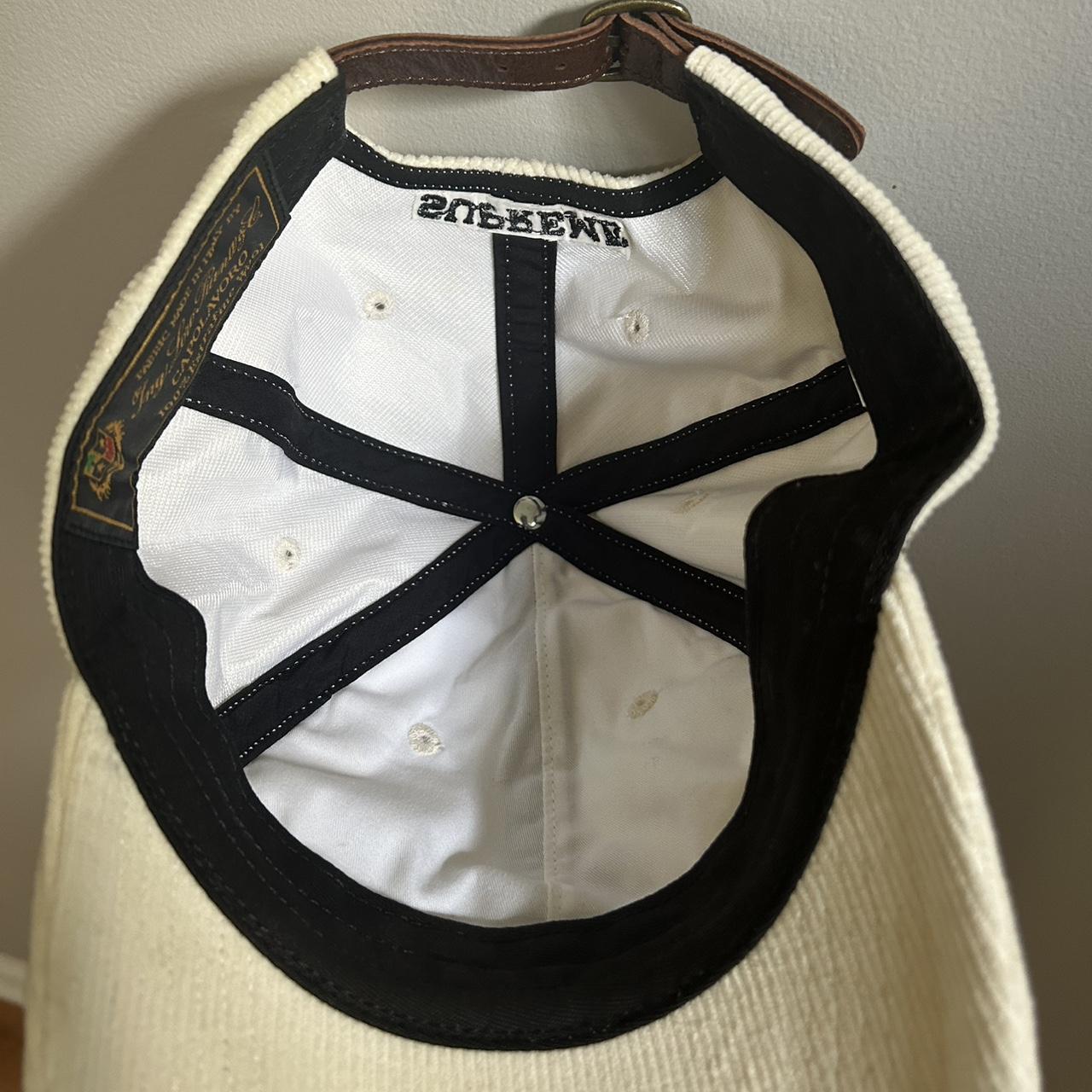 Supreme Style Corduroy Cap 224 Cream detail 4