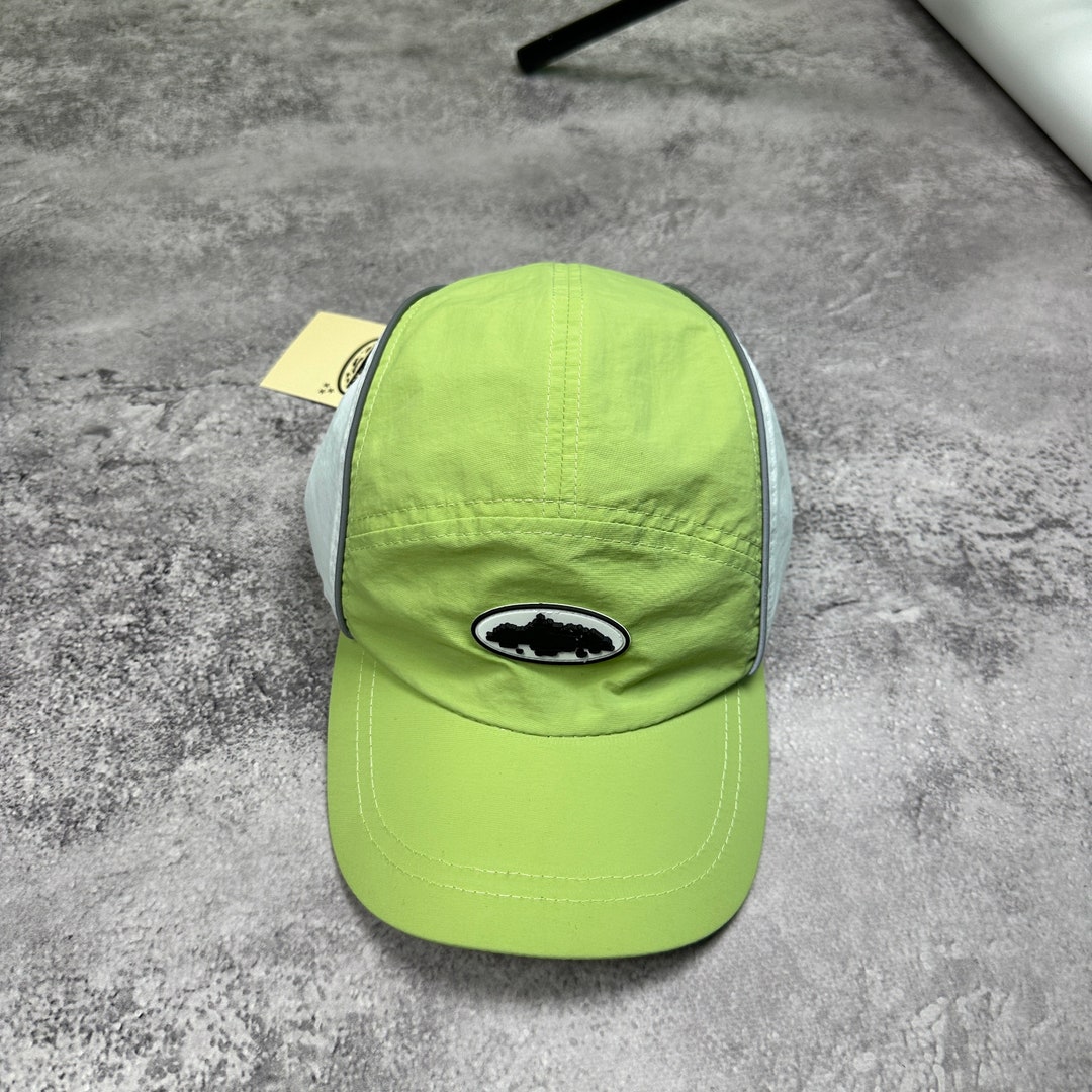 Corteiz Style Camp Cap 240 Sand detail 4