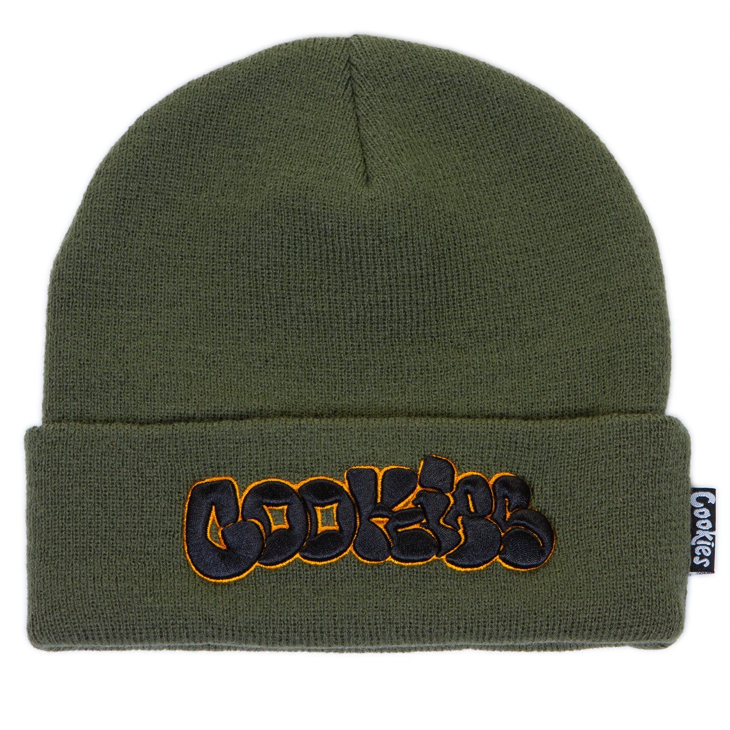 ALD Style Cuffed Beanie 241 Olive detail 2
