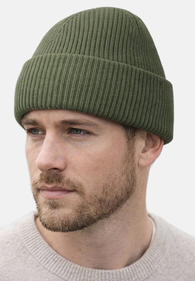ALD Style Cuffed Beanie 241 Olive detail 3