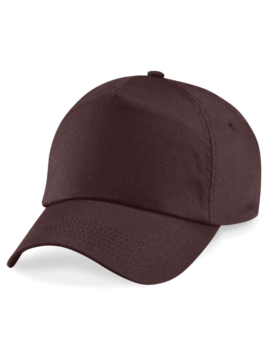 ALD Style 5-Panel Cap 248 Chocolate detail 2