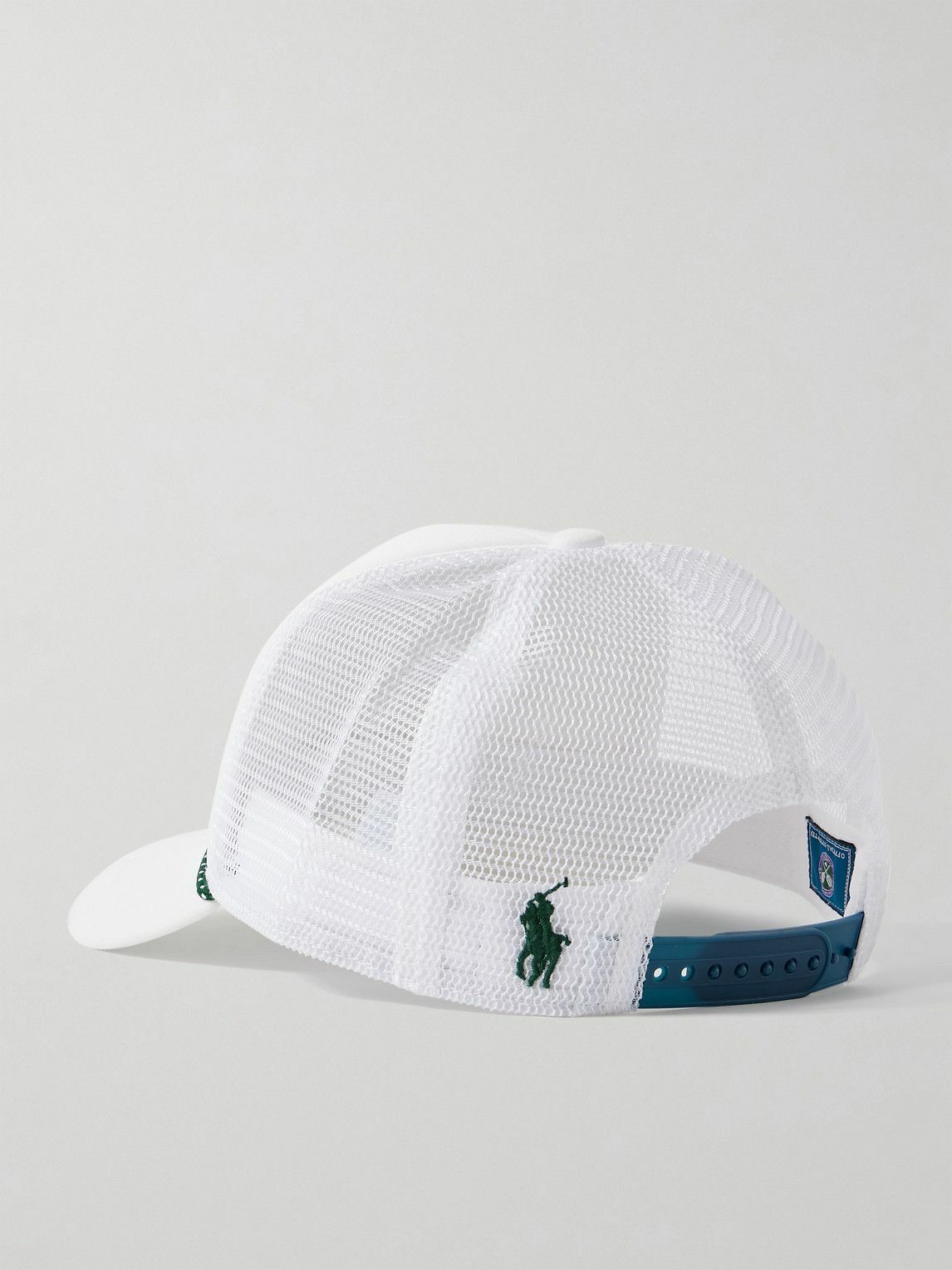 Polo Style Trucker Hat 249 Bone detail 4