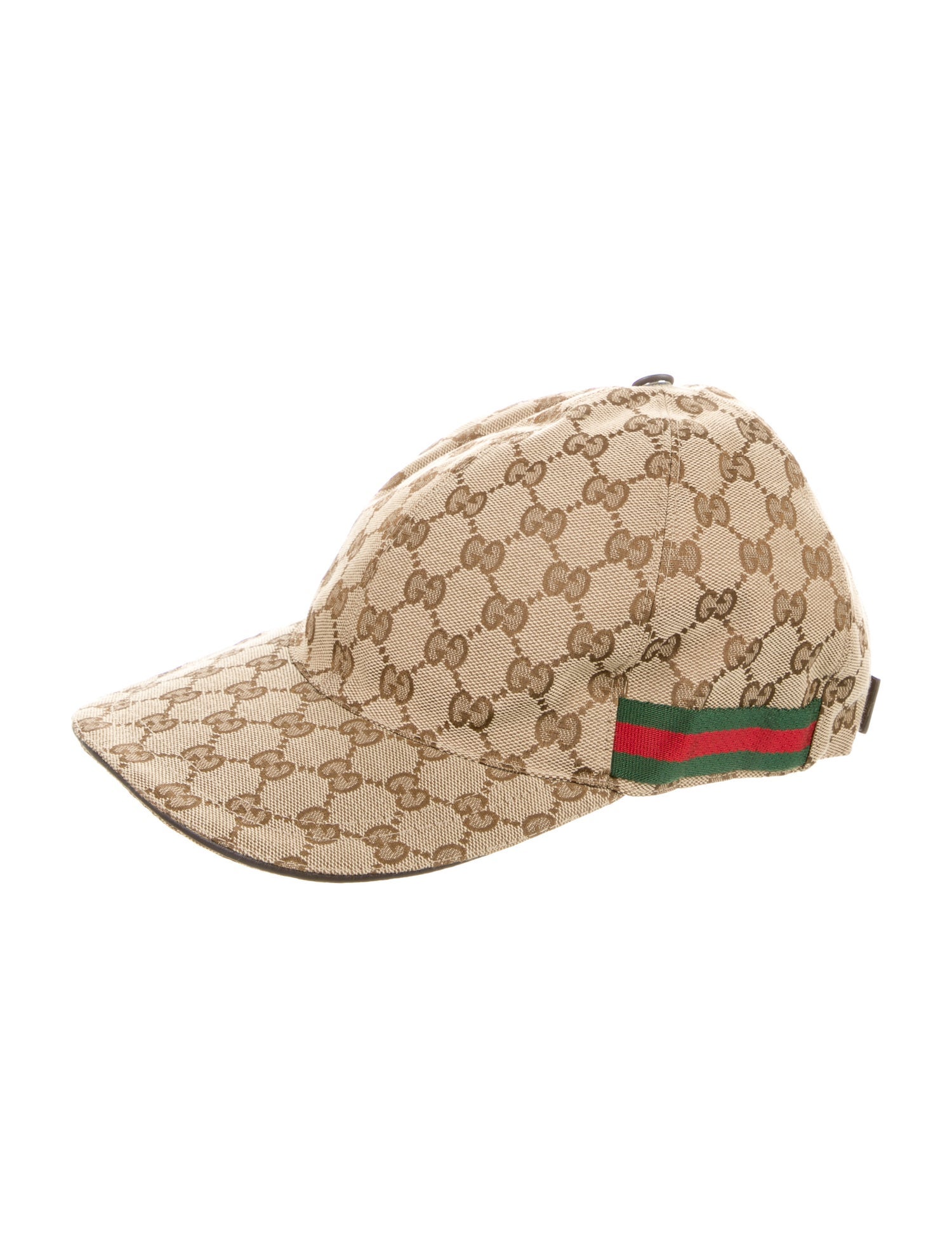 Gucci Style GG Canvas Baseball Cap Beige / Ebony detail 4