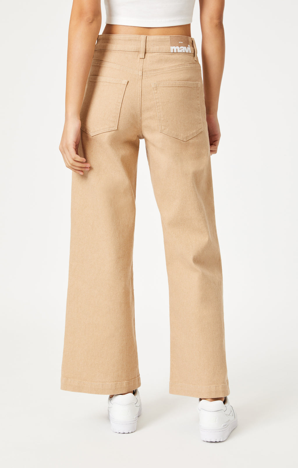 ALD Style Denim Wide Leg 244 Sand detail 3