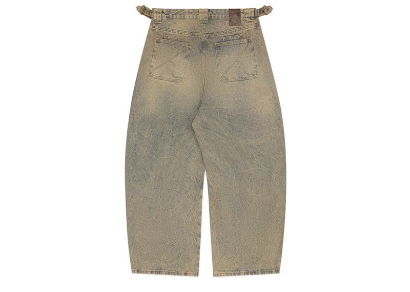 ALD Style Denim Wide Leg 244 Sand detail 4