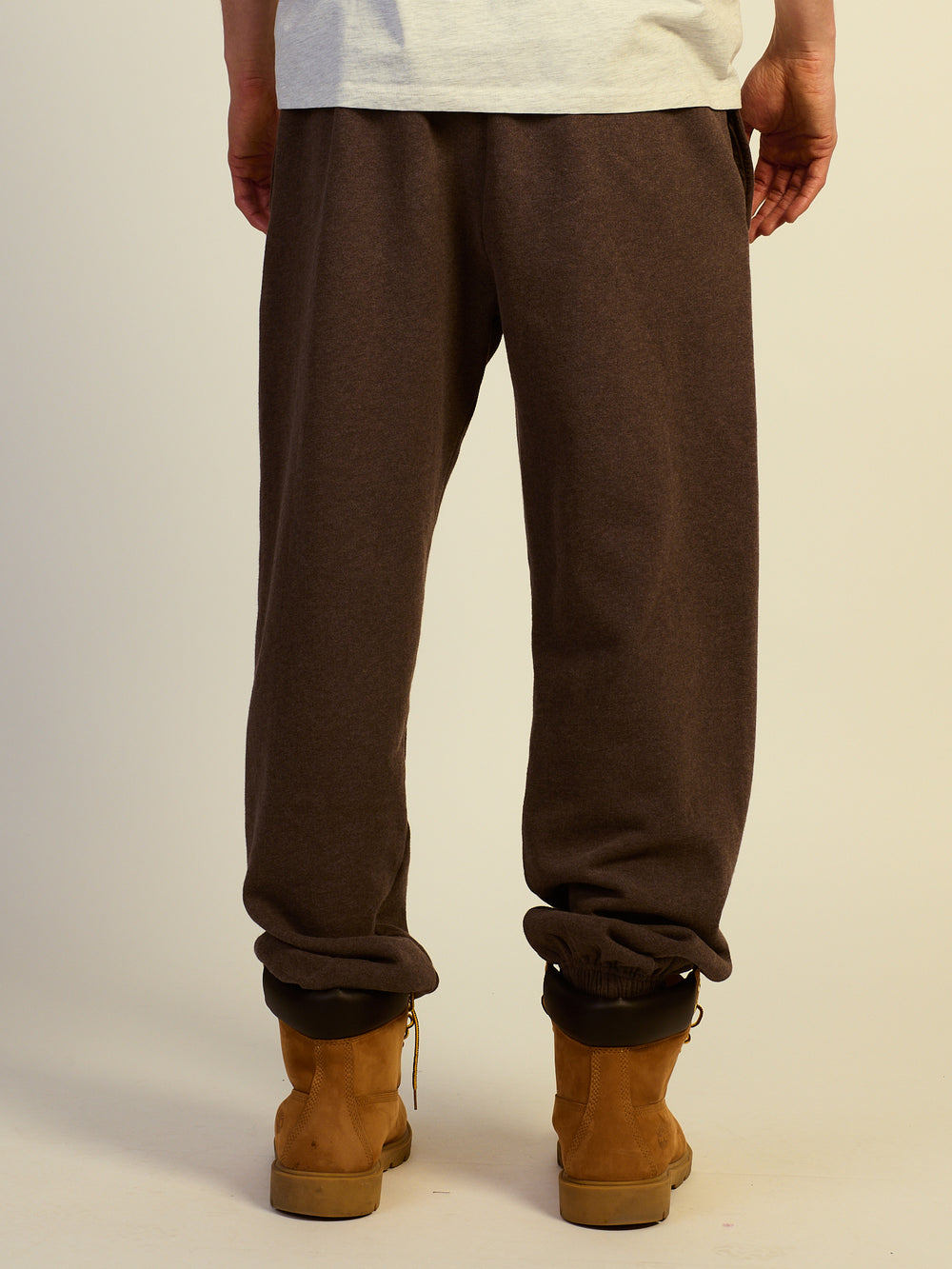 ALD Style Fleece Jogger 34 Chocolate detail 3