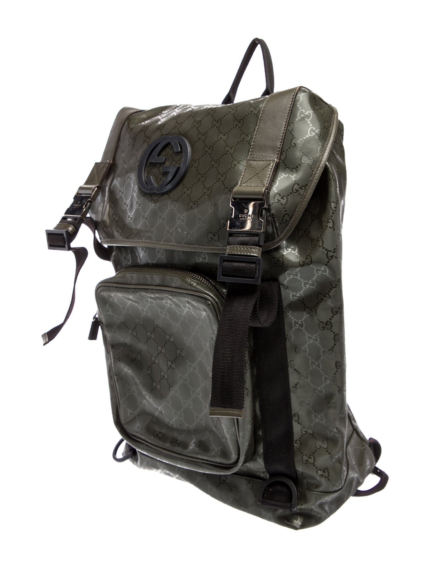 Gucci Style Nylon Cargo 35 Stone detail 3