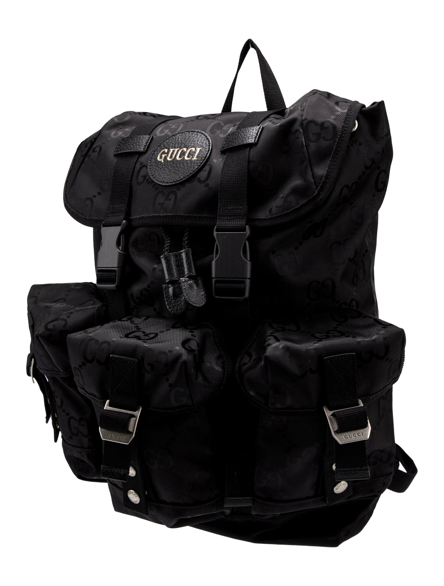 Gucci Style Nylon Cargo 35 Stone detail 4