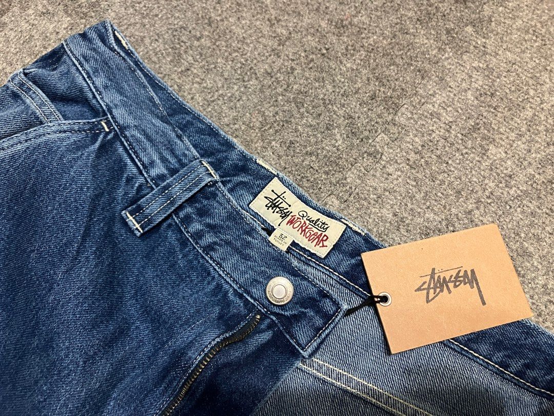 Stussy Style Wool Trouser 46 Vintage Wash detail 2