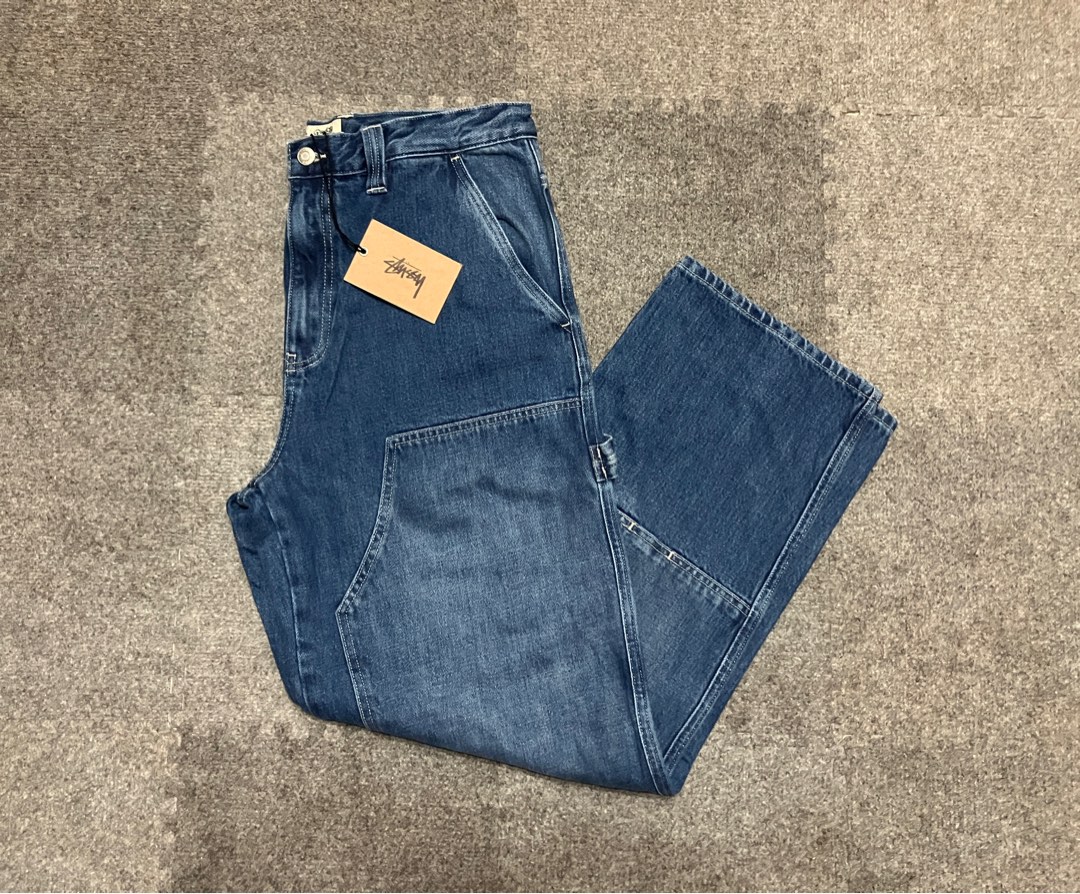 Stussy Style Wool Trouser 46 Vintage Wash detail 3