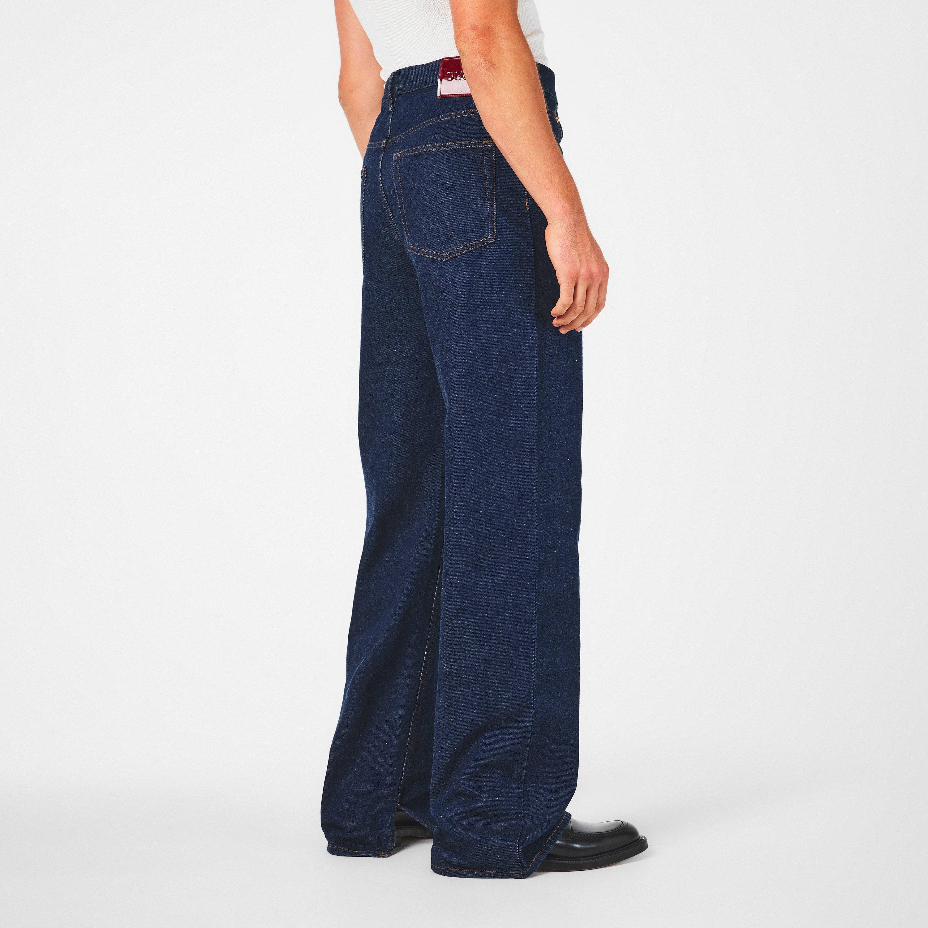 Gucci Style Baggy Denim 47 Vintage Wash detail 2