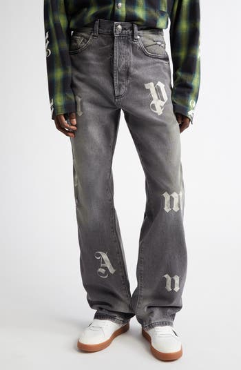 Palm Angels Style Baggy Denim 49 Charcoal detail 2