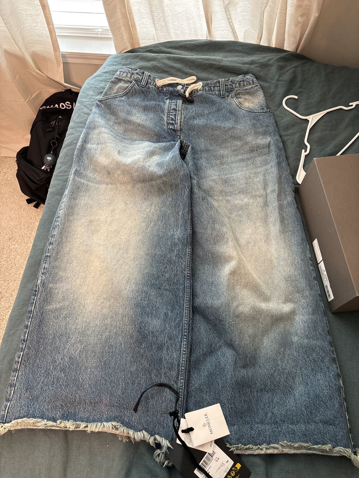 Palm Angels Style Baggy Denim 49 Charcoal detail 3