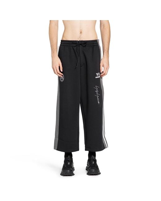 Y-3 Style Flared Track Pant Black detail 2