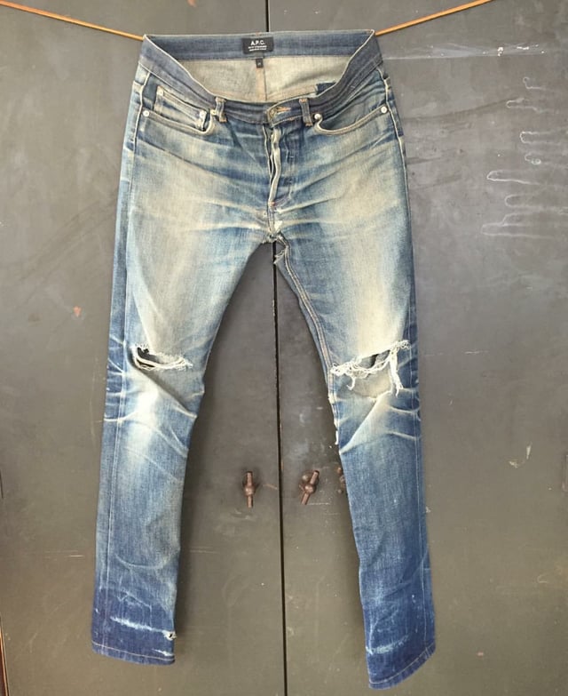 Yeezy Gap Style Slim Denim 63 Vintage Wash detail 2