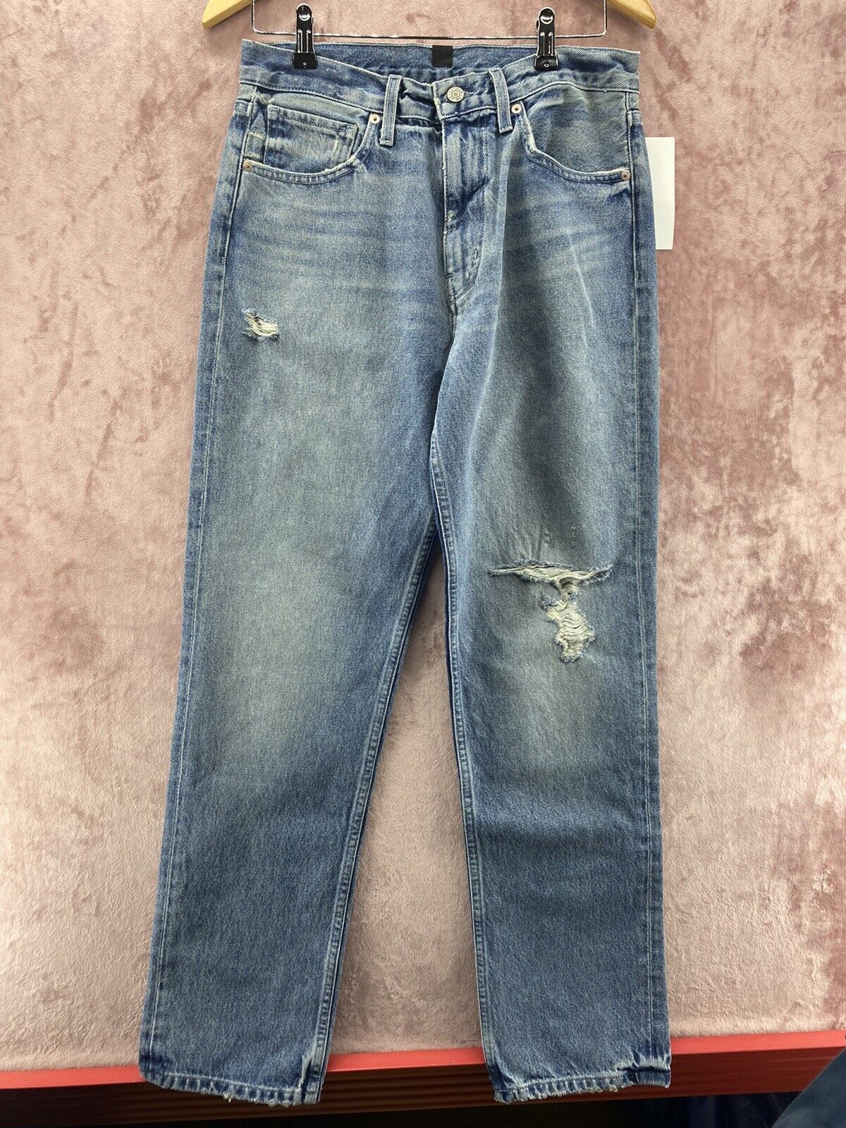 Yeezy Gap Style Slim Denim 63 Vintage Wash detail 4