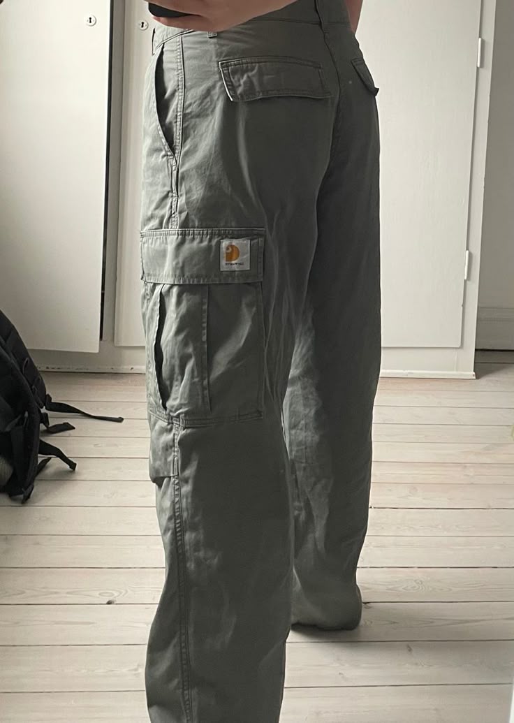 Carhartt Style Nylon Cargo 64 Charcoal detail 2