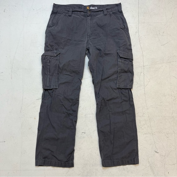 Carhartt Style Nylon Cargo 64 Charcoal detail 4