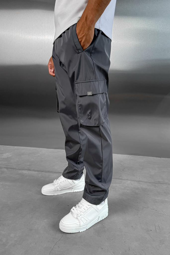 Essentials Style Nylon Cargo 66 Charcoal detail 4