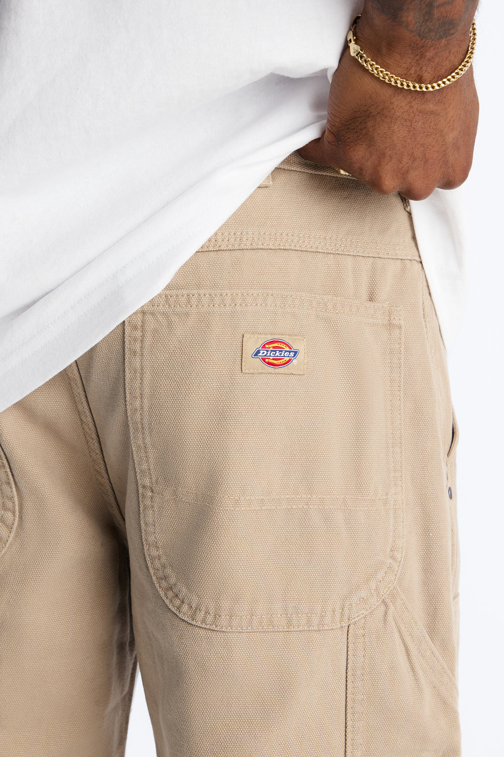 Dickies Style Double-Knee Work Pant 69 Sand detail 2