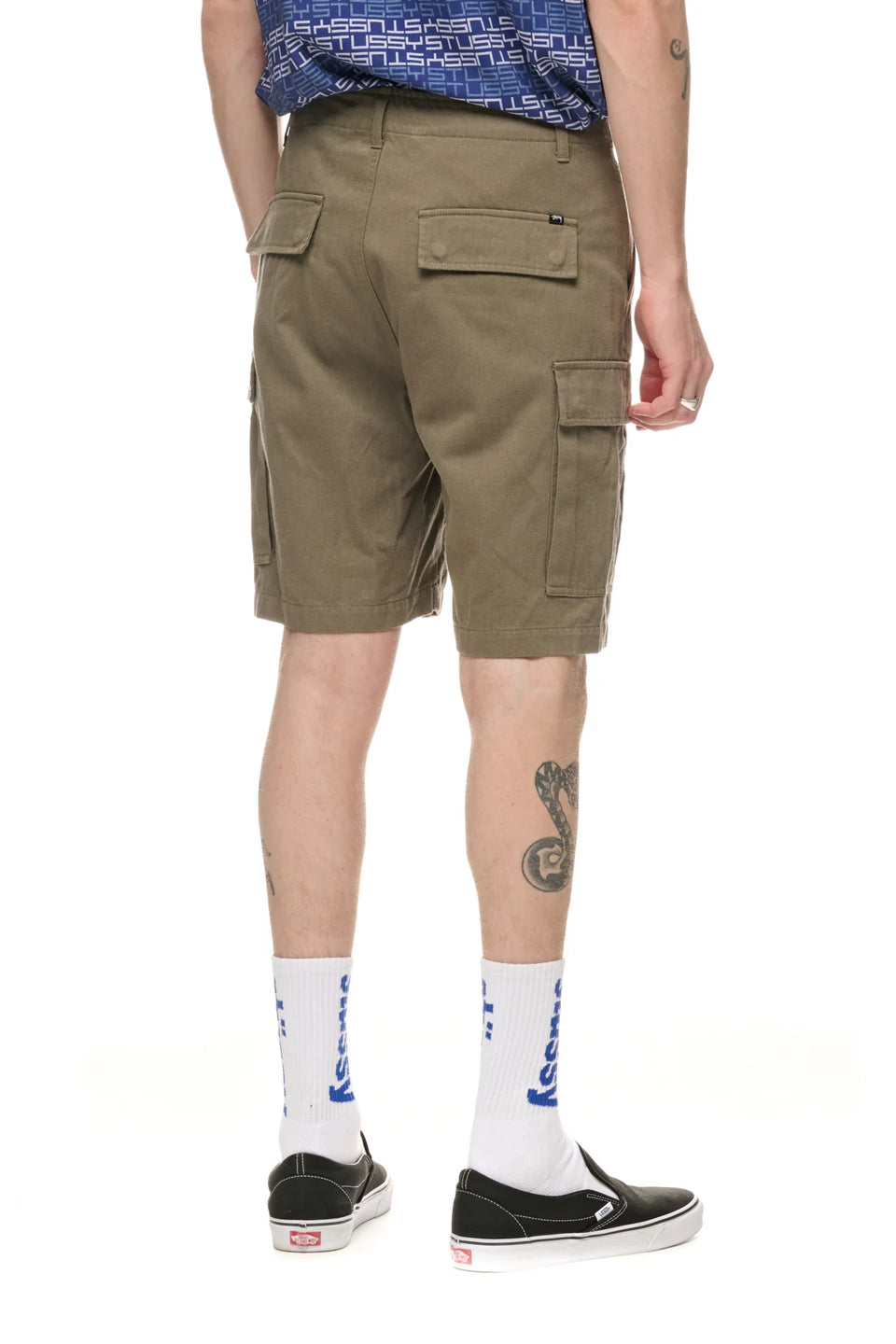 Stussy Style Cargo Short 70 Stone detail 2