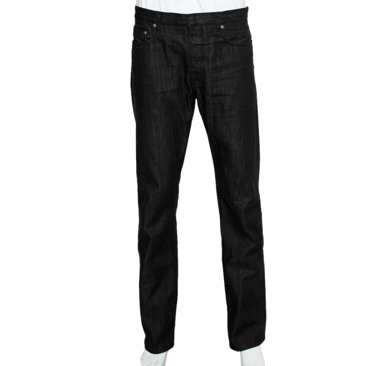 Dior Style Denim Wide Leg 71 Black detail 2