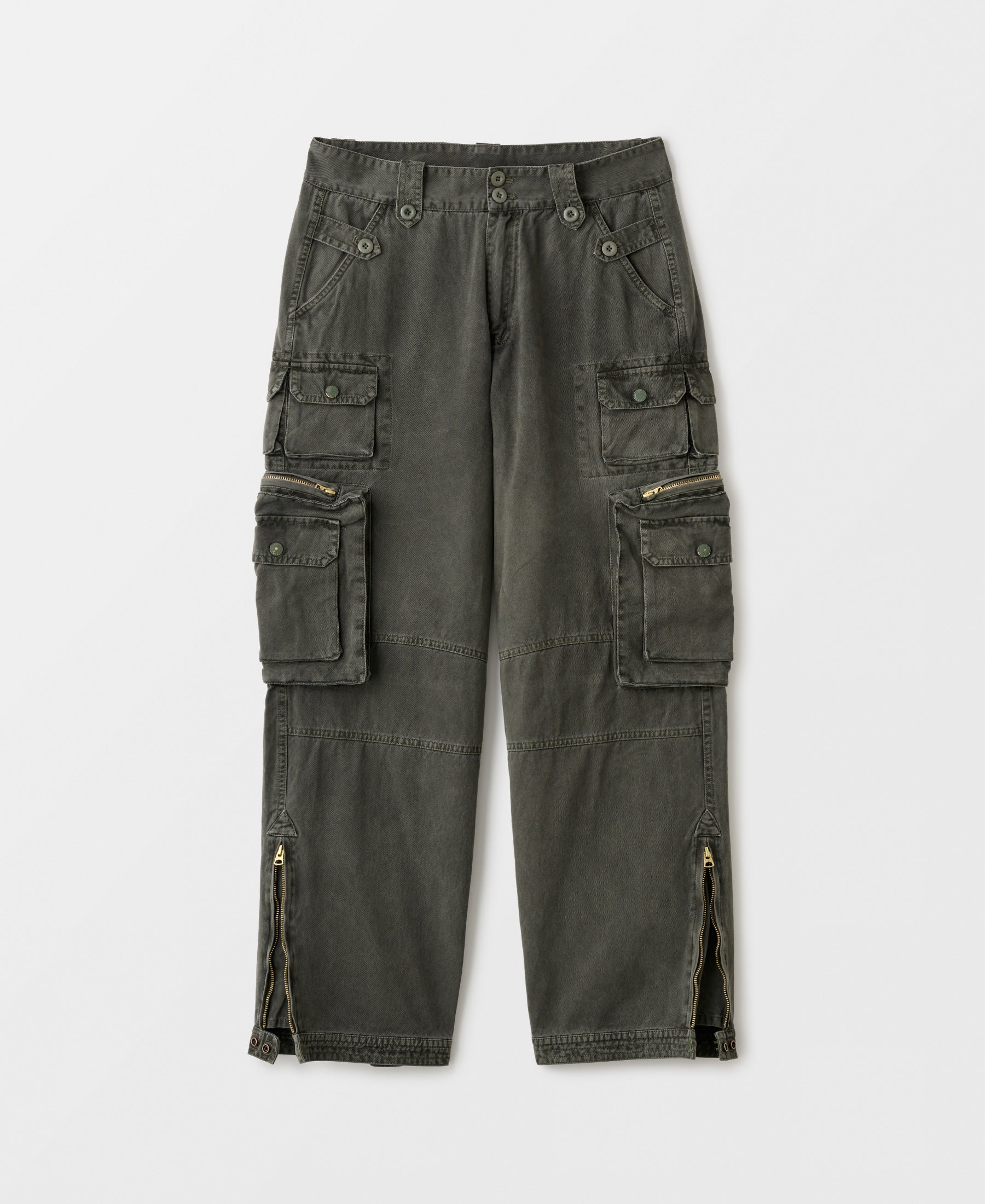 Corteiz Style Parachute Pant 72 Vintage Wash detail 4