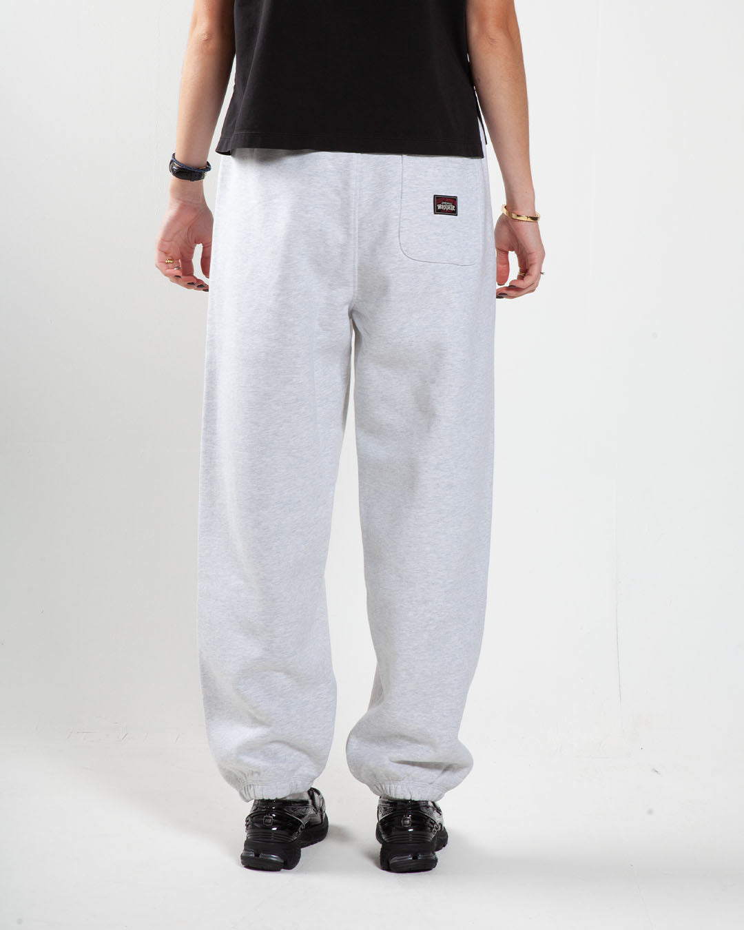 Stussy Style Sweatpant 75 Cement detail 2