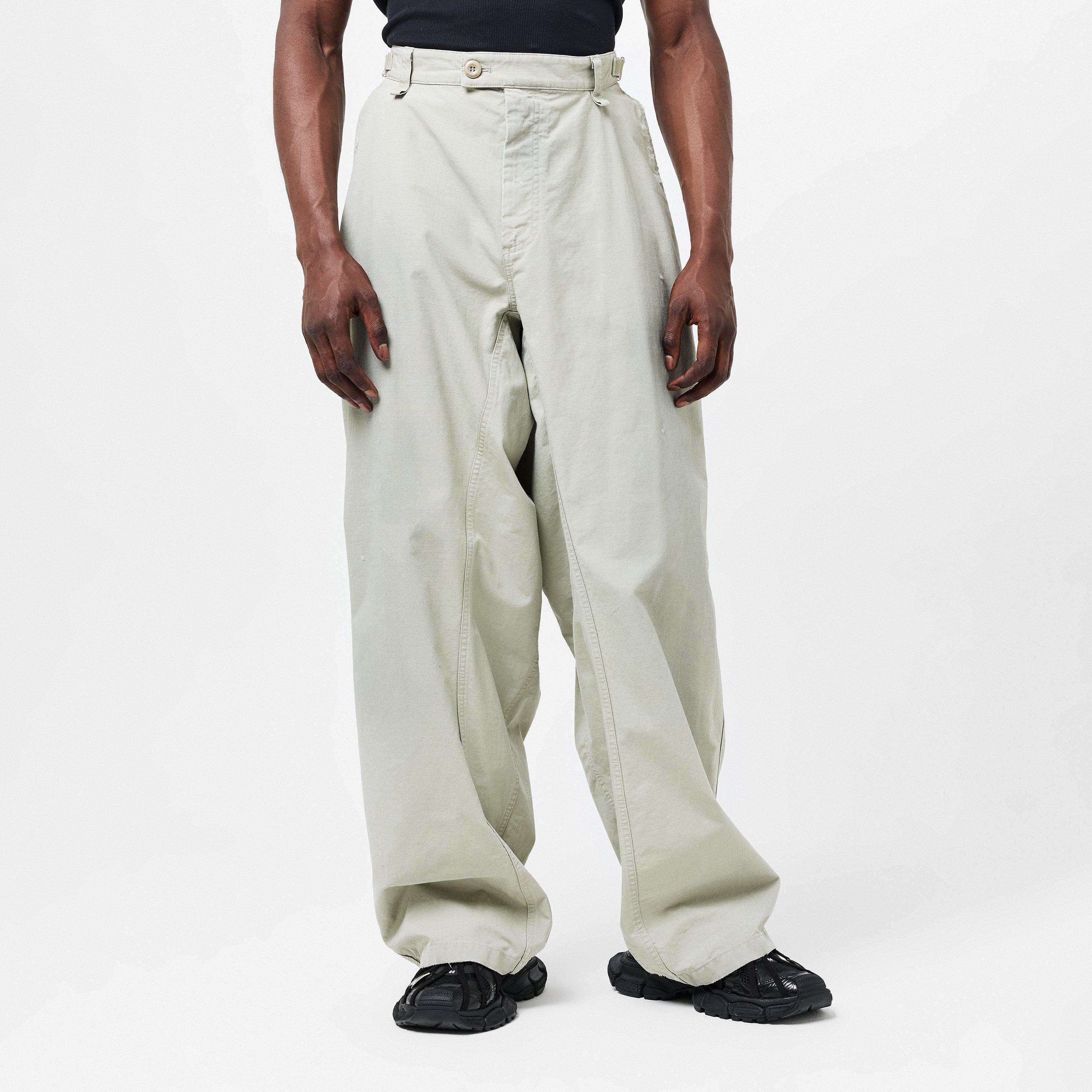 Balenciaga Style Utility Pant 81 Sage detail 3