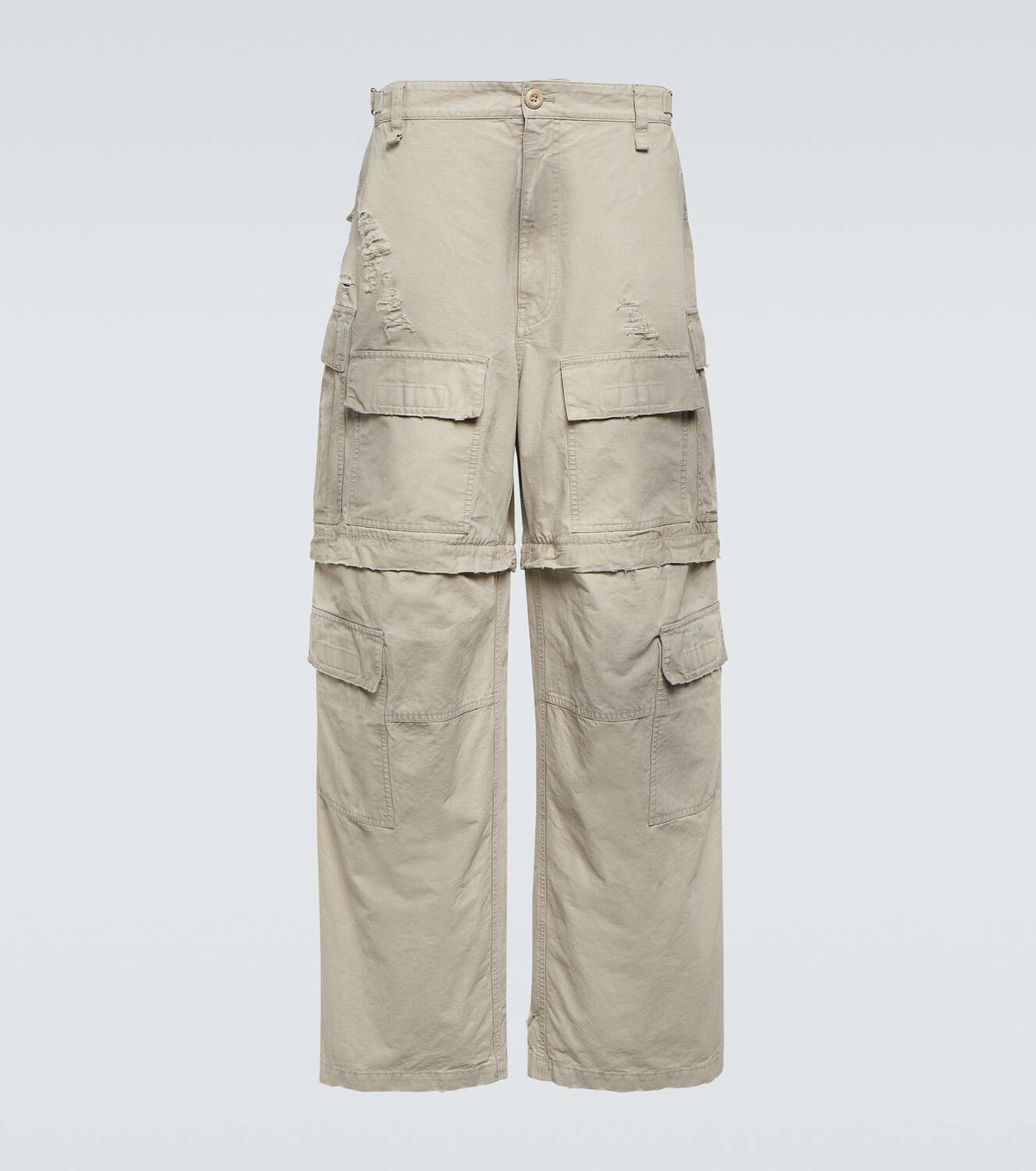 Balenciaga Style Utility Pant 81 Sage detail 4