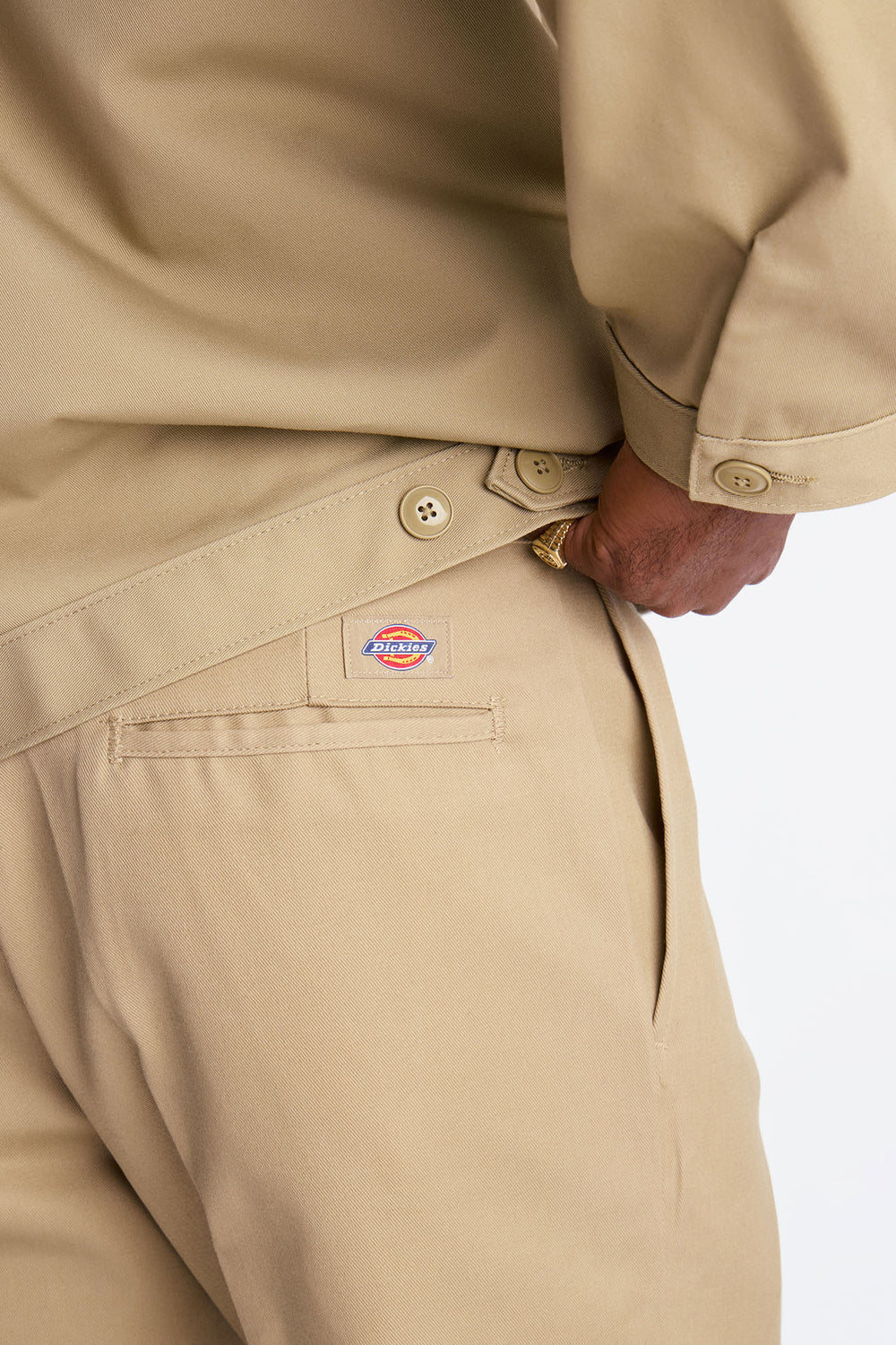 Corteiz Style 874 Straight Pant 89 Cement detail 2