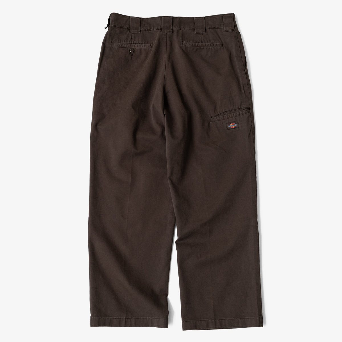 Palm Angels Style Double-Knee Work Pant 90 Chocolate detail 2