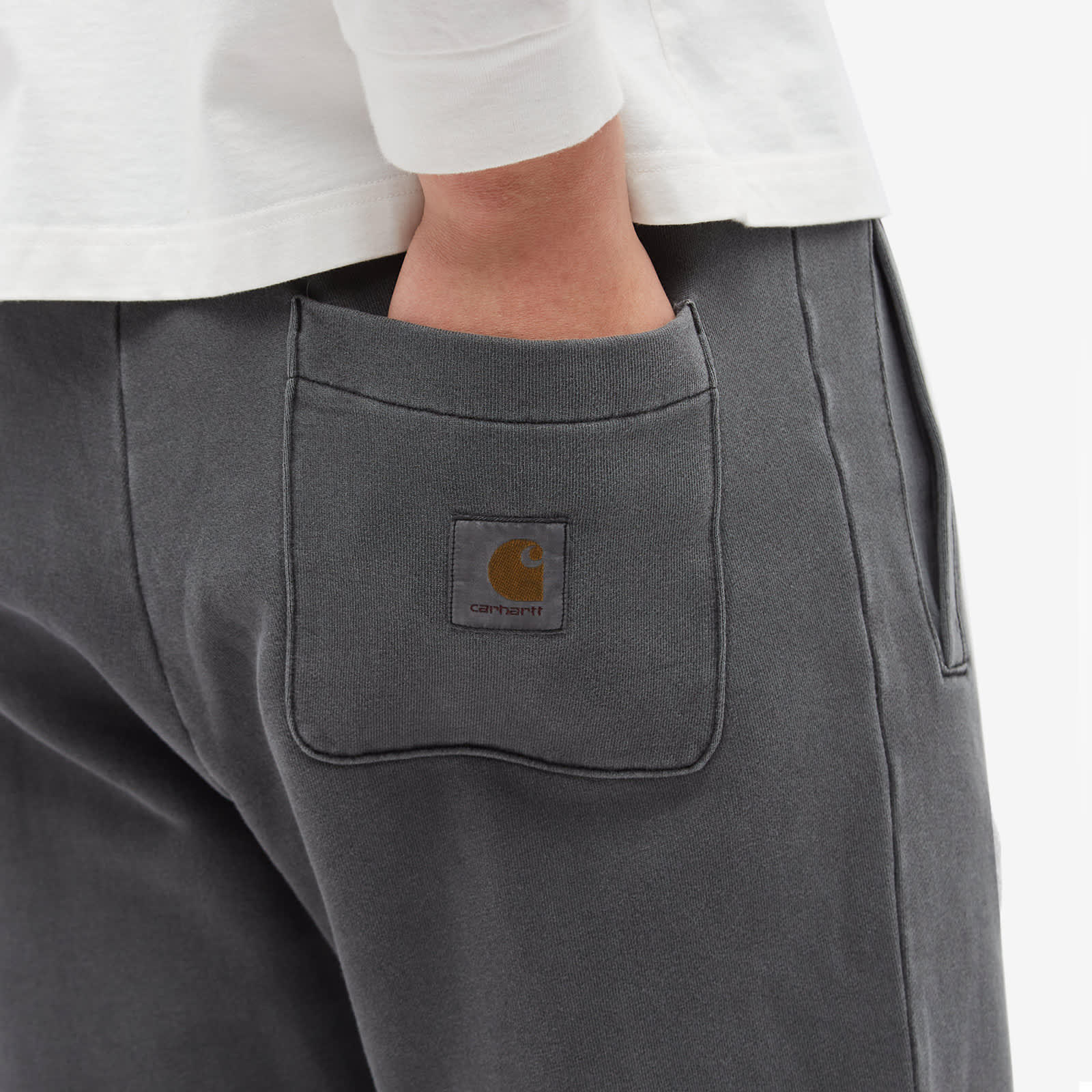 Carhartt Style Sweatpant 92 Cement detail 3