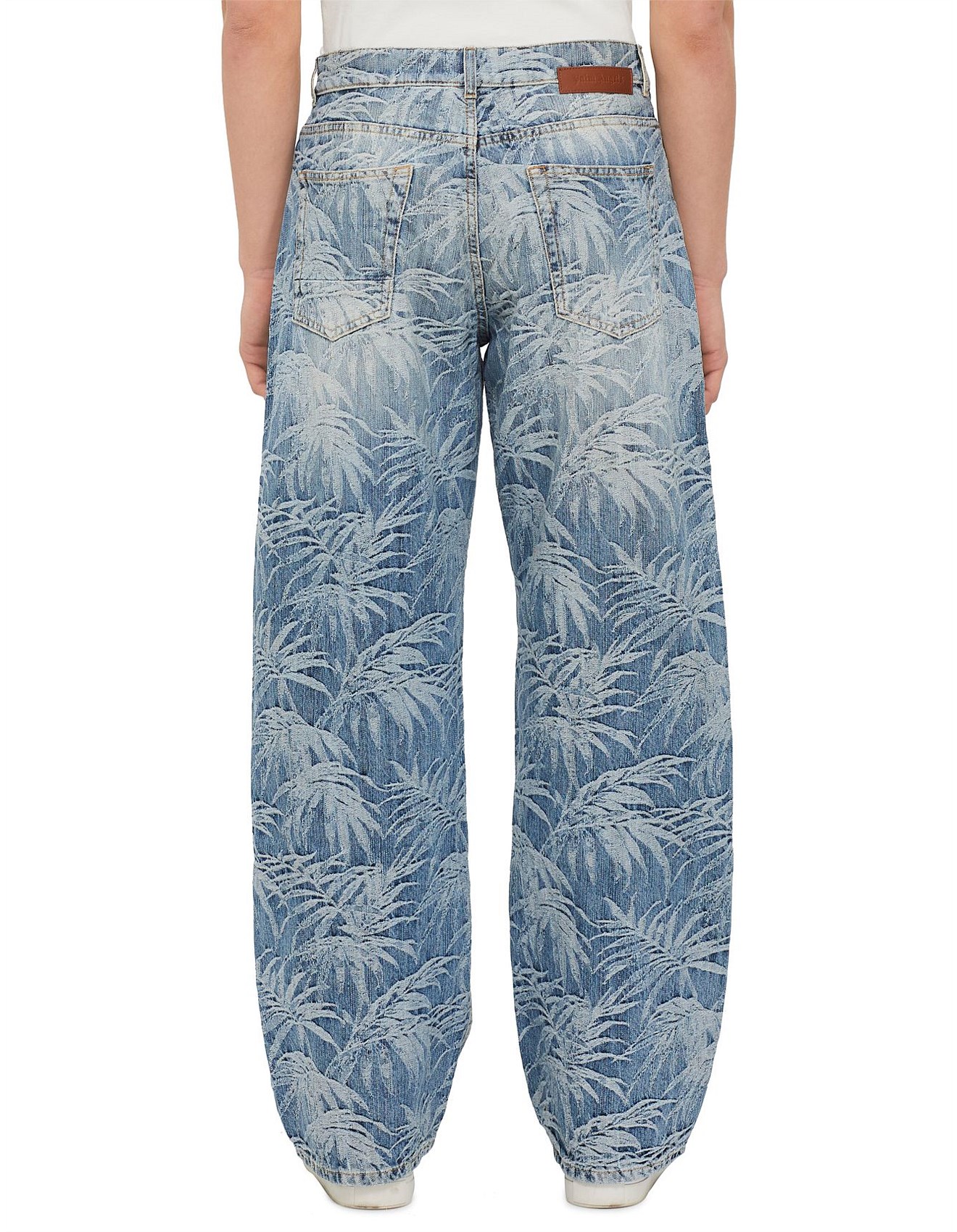 Palm Angels Style Denim Wide Leg 93 Vintage Wash detail 4