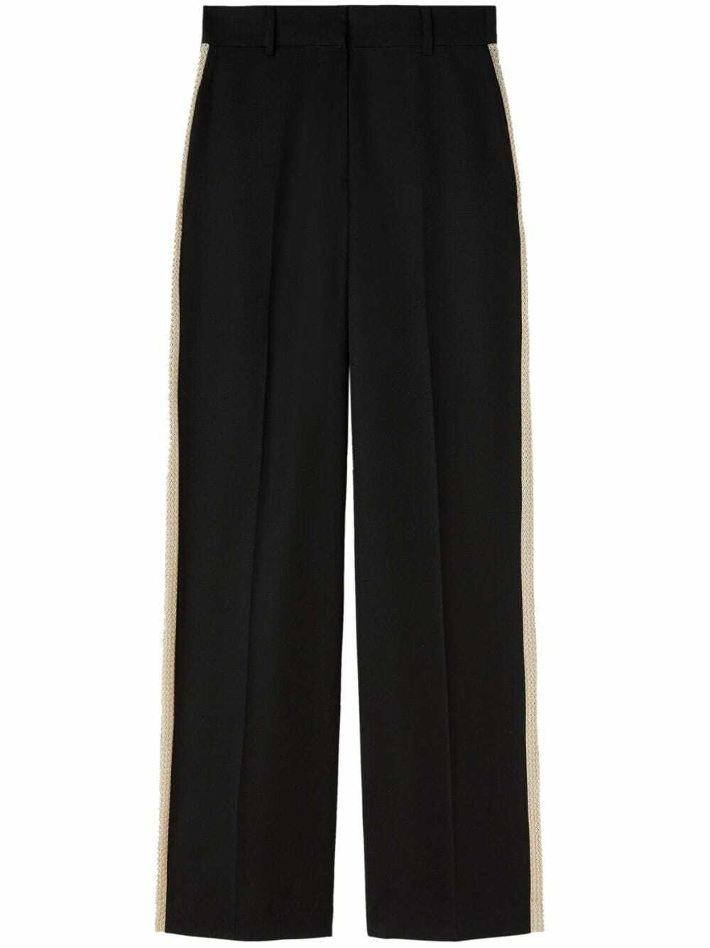 Palm Angels Style Wool Trouser 94 Bone detail 4