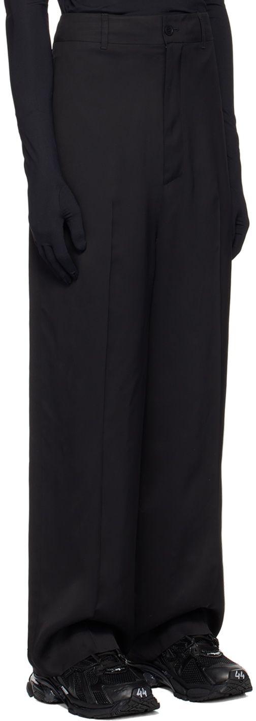 Balenciaga Style Pleated Trouser 96 Sand detail 4