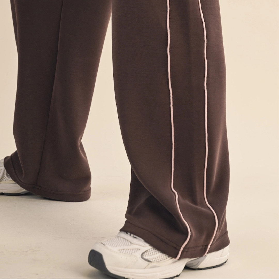 ALD Style Track Pant 97 Chocolate detail 3
