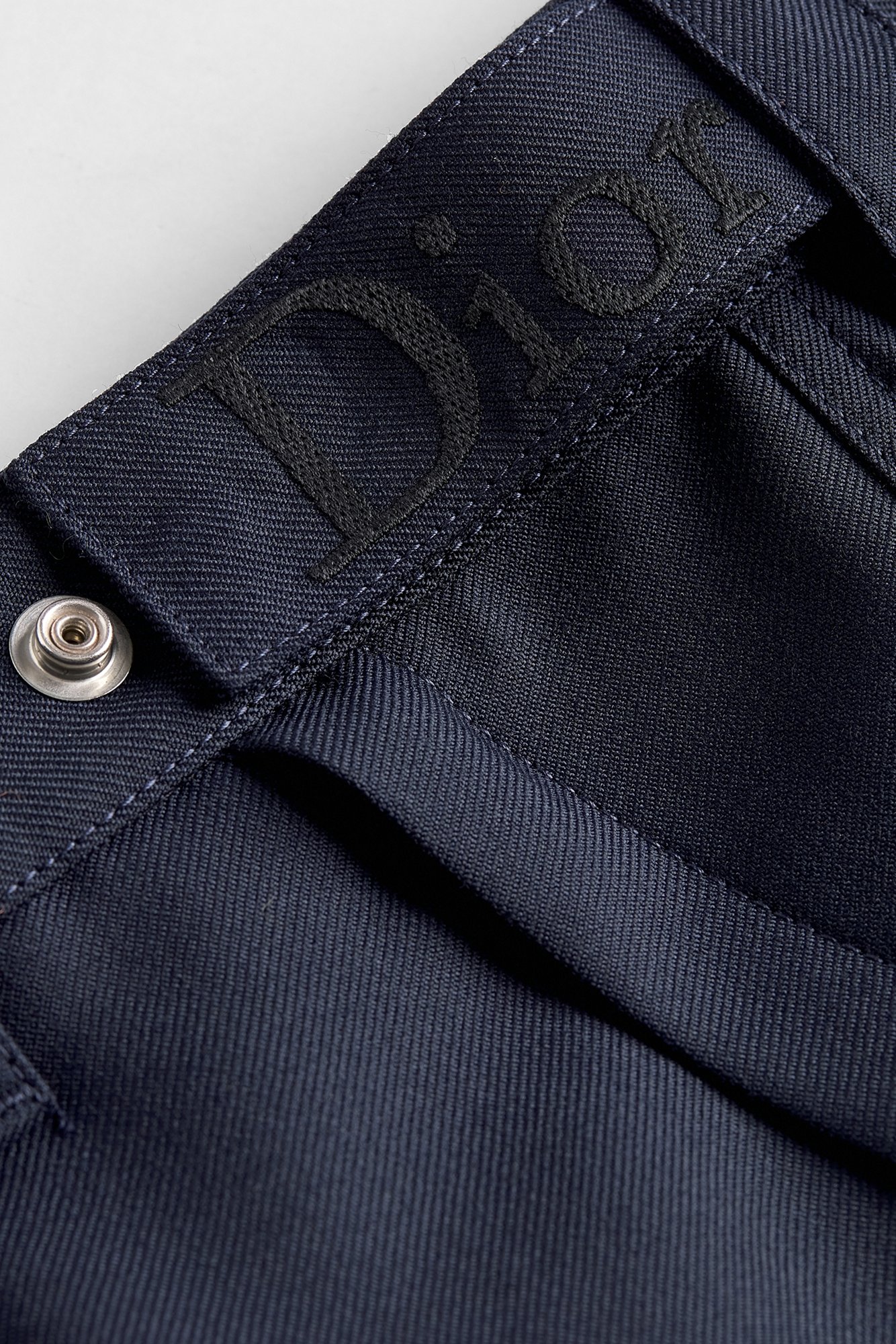 Dior Style Nylon Cargo 103 Raw Denim detail 4