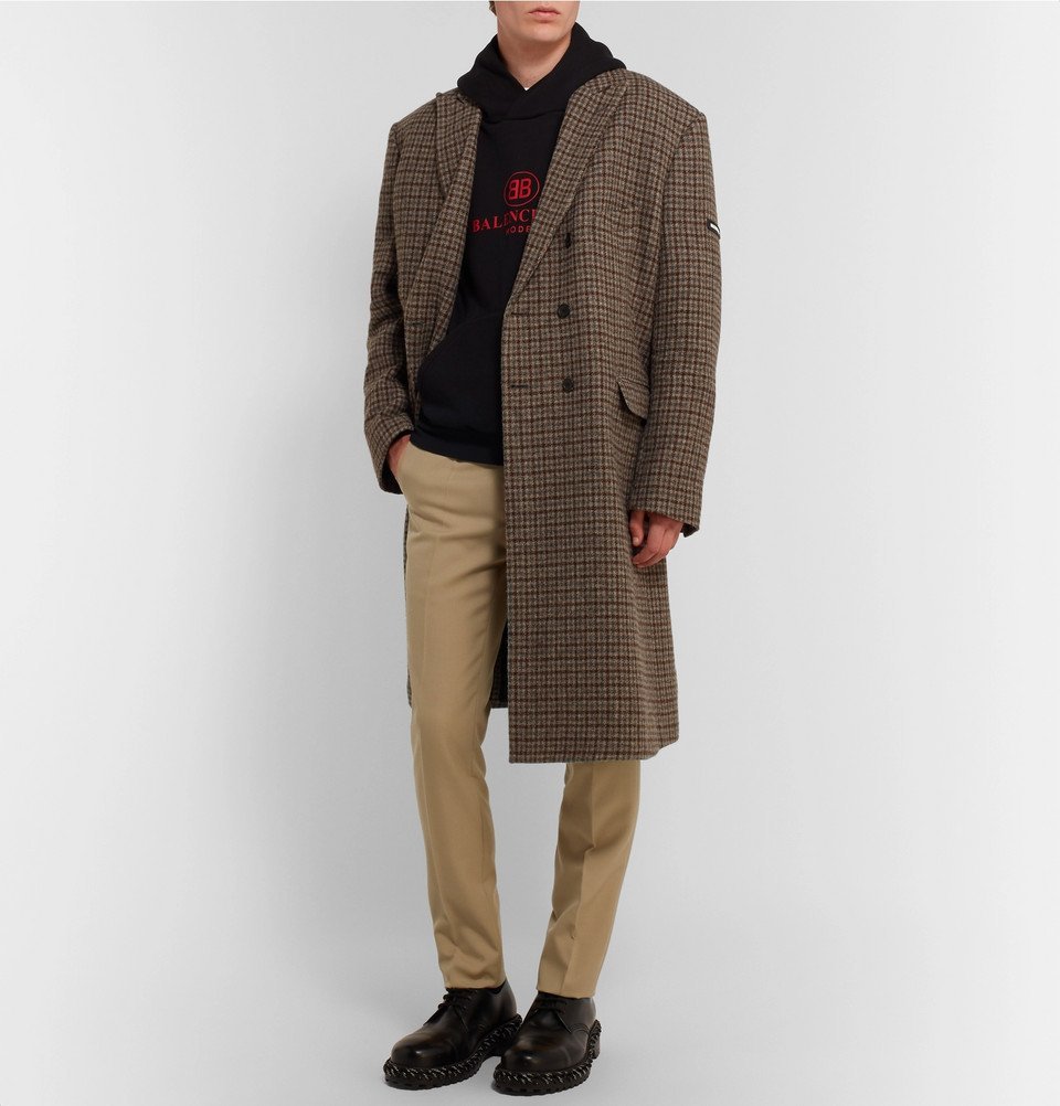 Balenciaga Style Wool Trouser 105 Sand detail 4